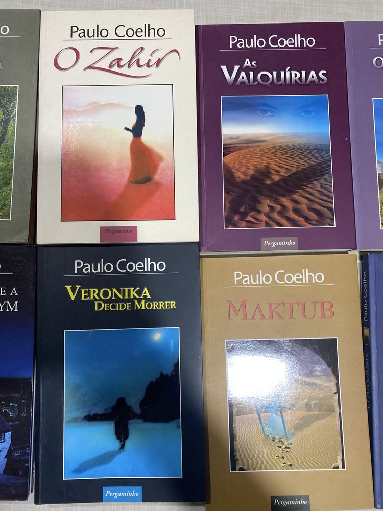 Coleção de livros Paulo Coelho