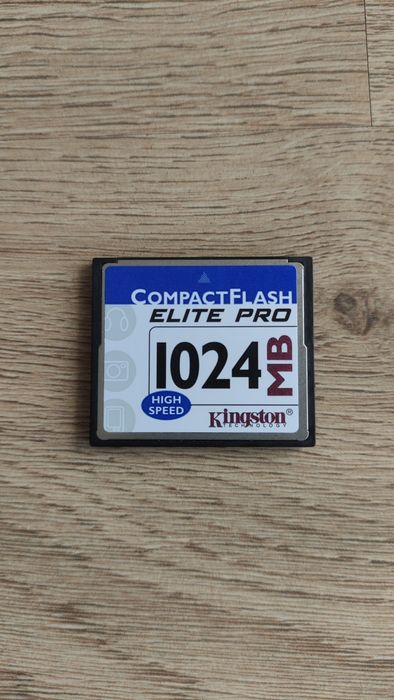 Cartão memória Compact Flash 1Gb Kingston