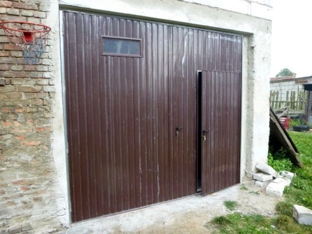 Brama garażowa Drzwi Bramy garażowe NA WYMIAR uchylne i dwuskrzydłowe