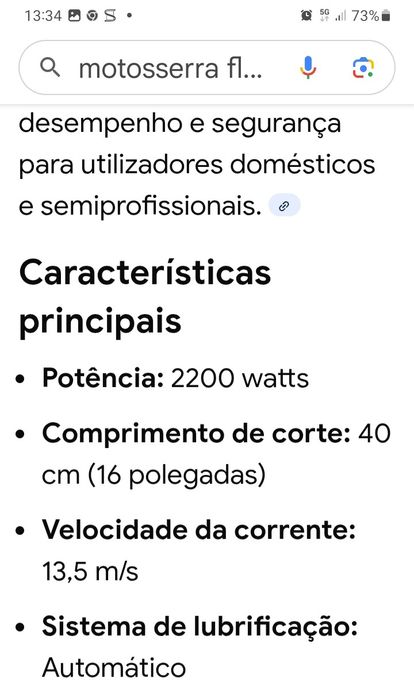 Motoserra elétrica florabest FKS 2200 E3