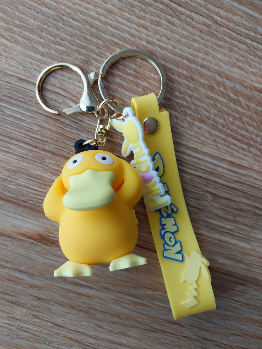 Brelok breloczek do kluczy plecaka pokemon Psyduck nowy