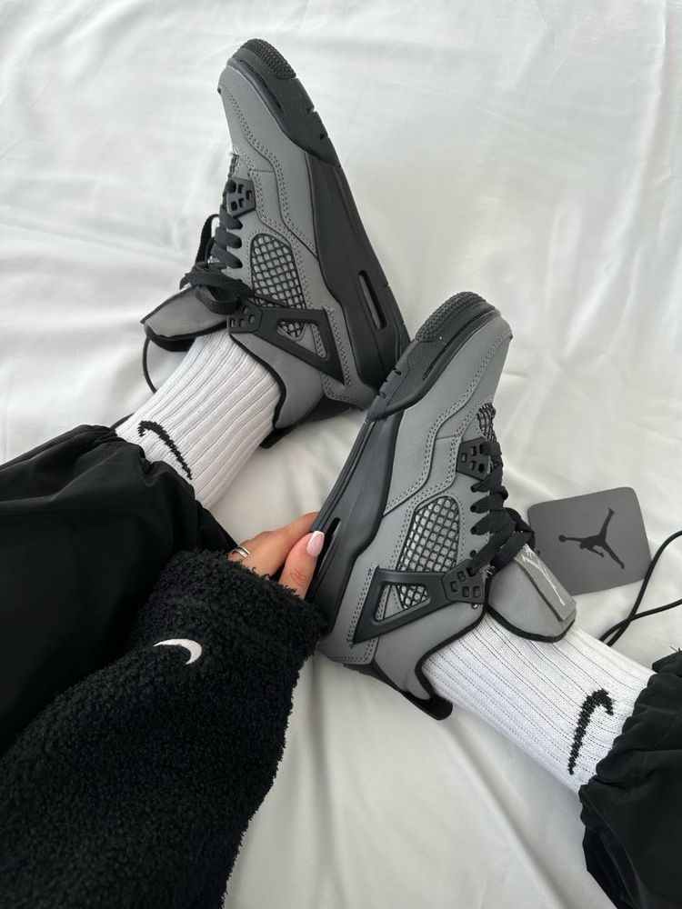 Buty Air Jordan 4 Retro x Cactus Jack Grey/Black Unisex