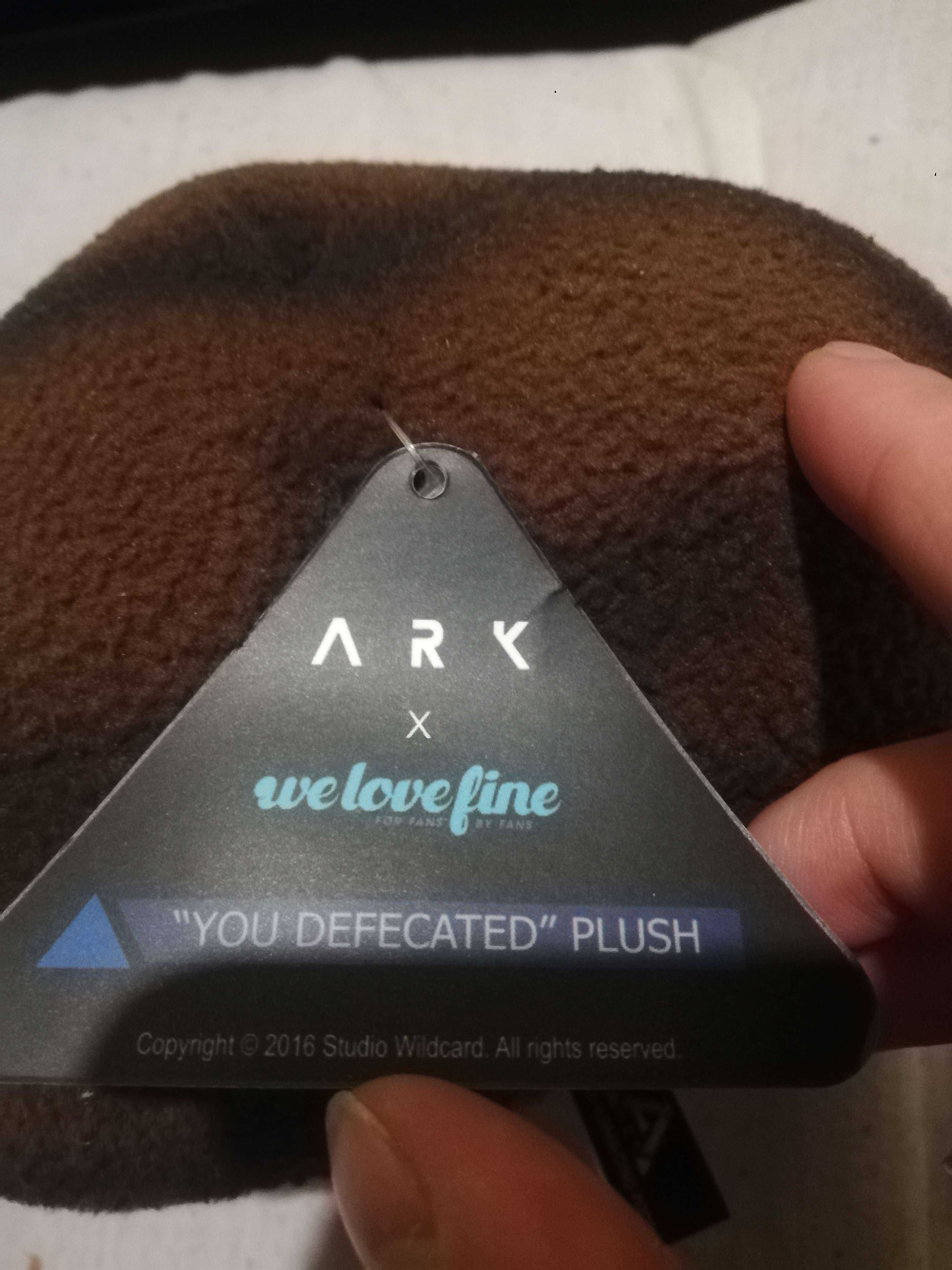 ARK Surival Evolved pluszak "you defecated" pluszowa zabawka kupa