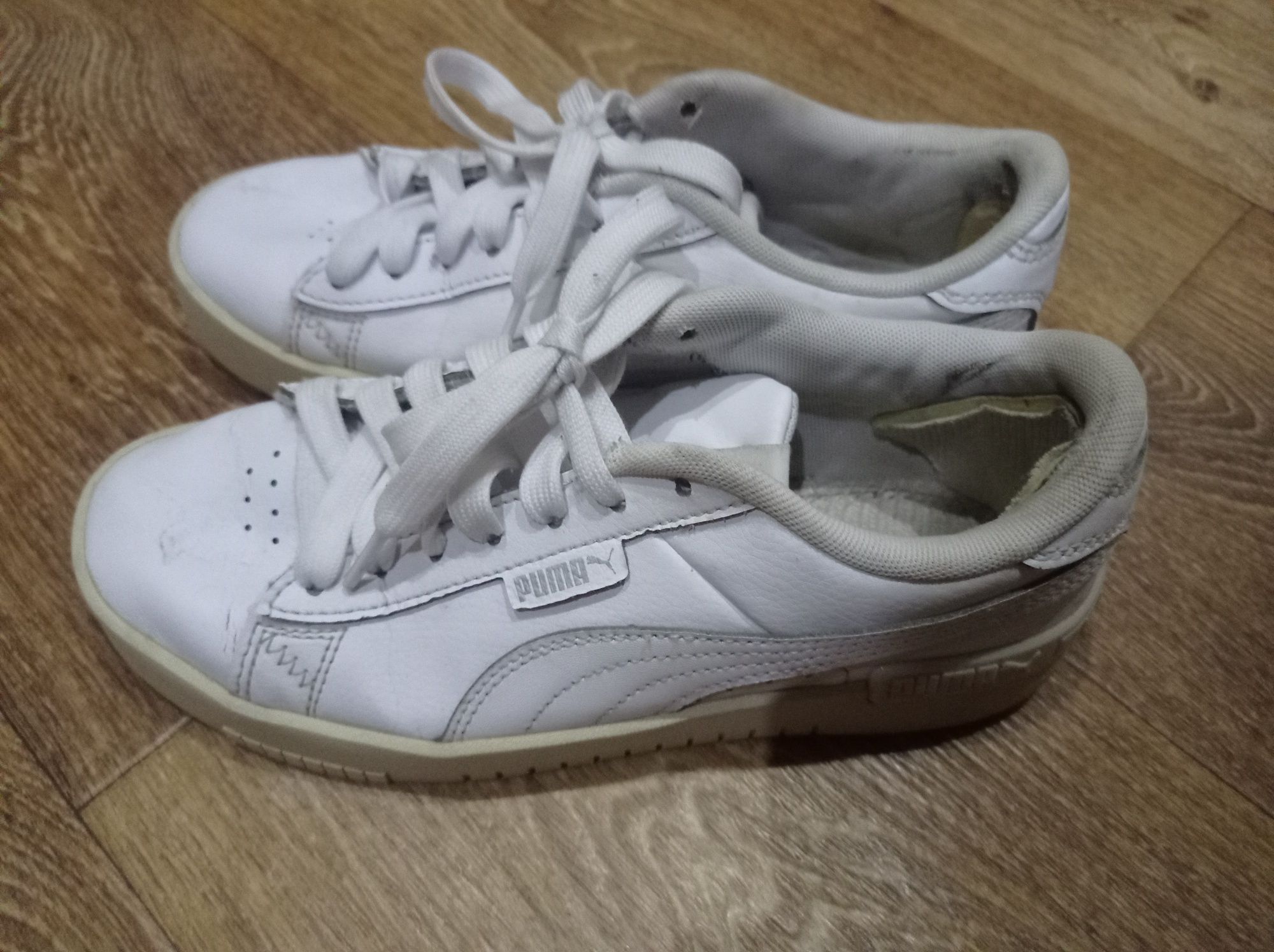 Кожаные кеды Puma