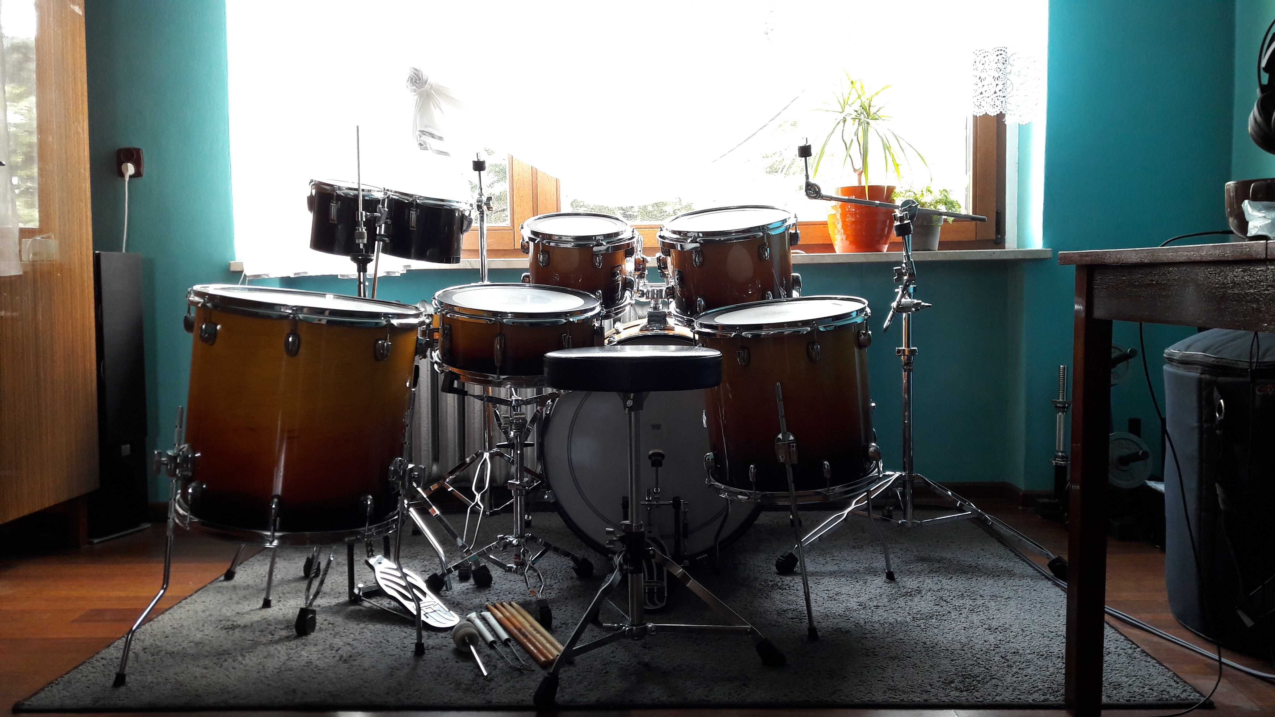 Zestaw perkusyjny Gretsch Catalina Maple z pokrowcami i statywami