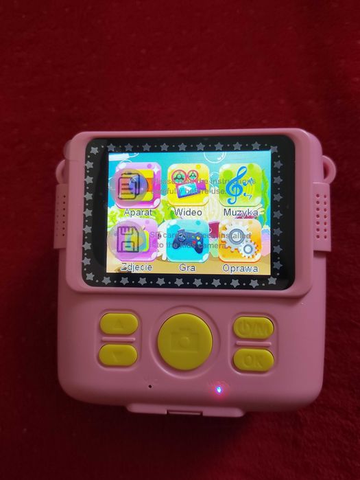 Aparat fotograficzny dla Dzieci Dziecka cyfrowy HD z drukarką