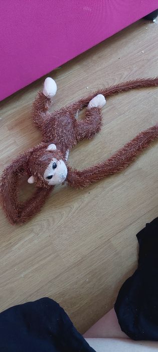 Misiek małpka brązowy