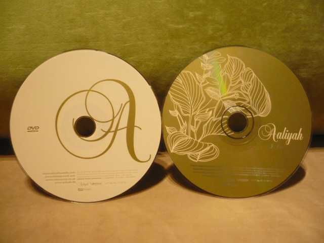 Podwójna płyta Aaliyah I care 4 you  1 x CD & 1 x DVD.Special edition.