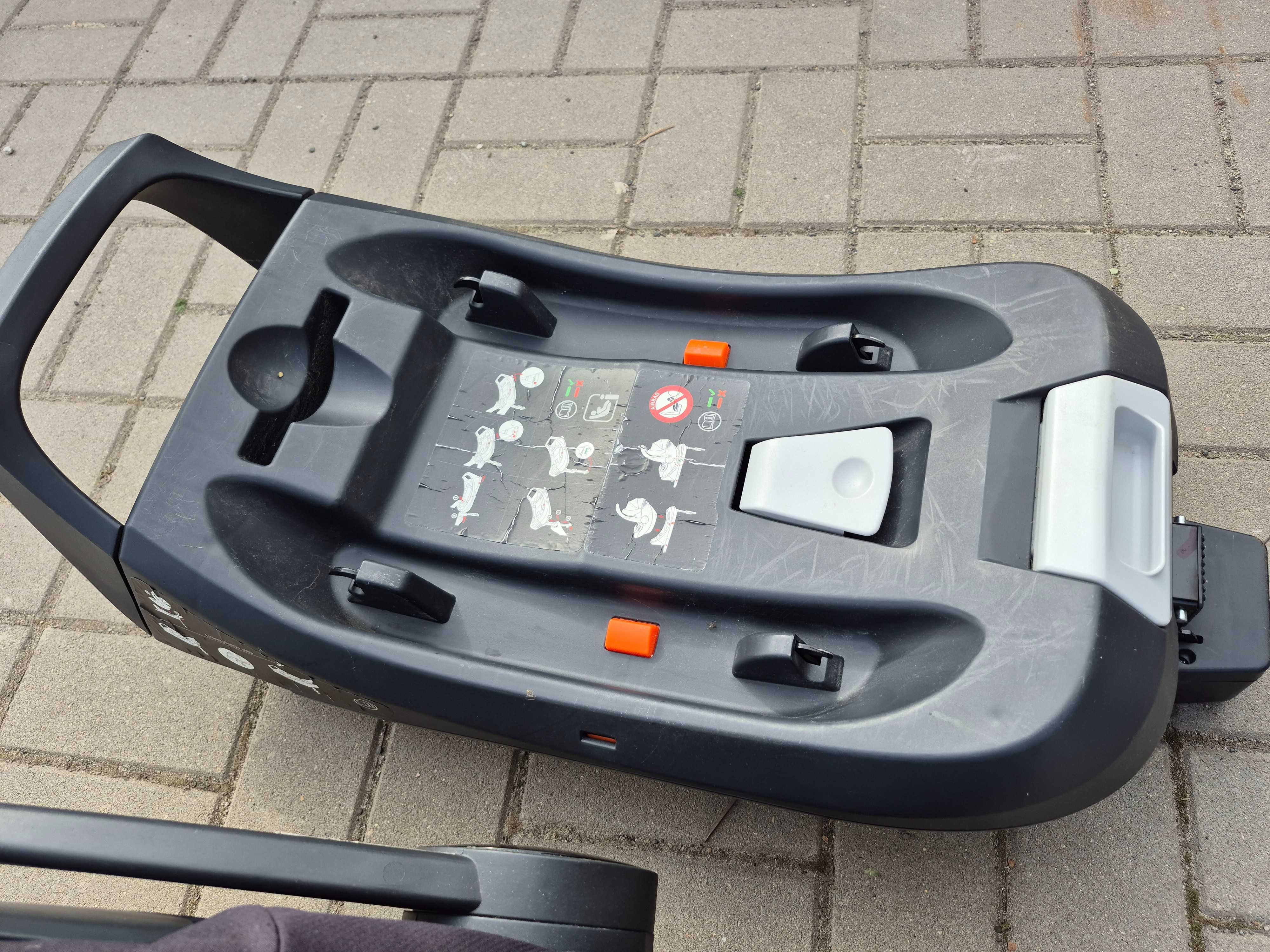 Fotelik samochodowy BabySafe York z bazą NOSIDEŁKO 0-13 KG ISOFIX