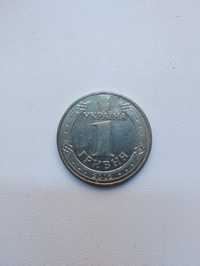 Монета 1 гривна Евро 2012 Украина - Польша