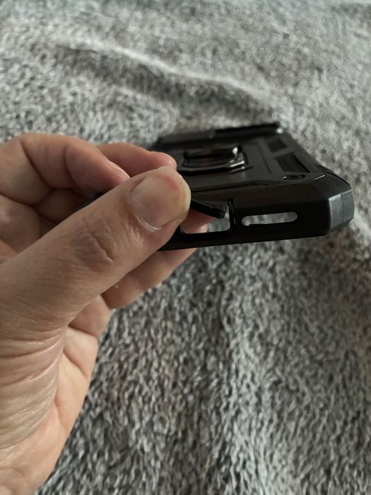 Чохол для Айфон 11, протиударний, зі шторкою для захисту камери