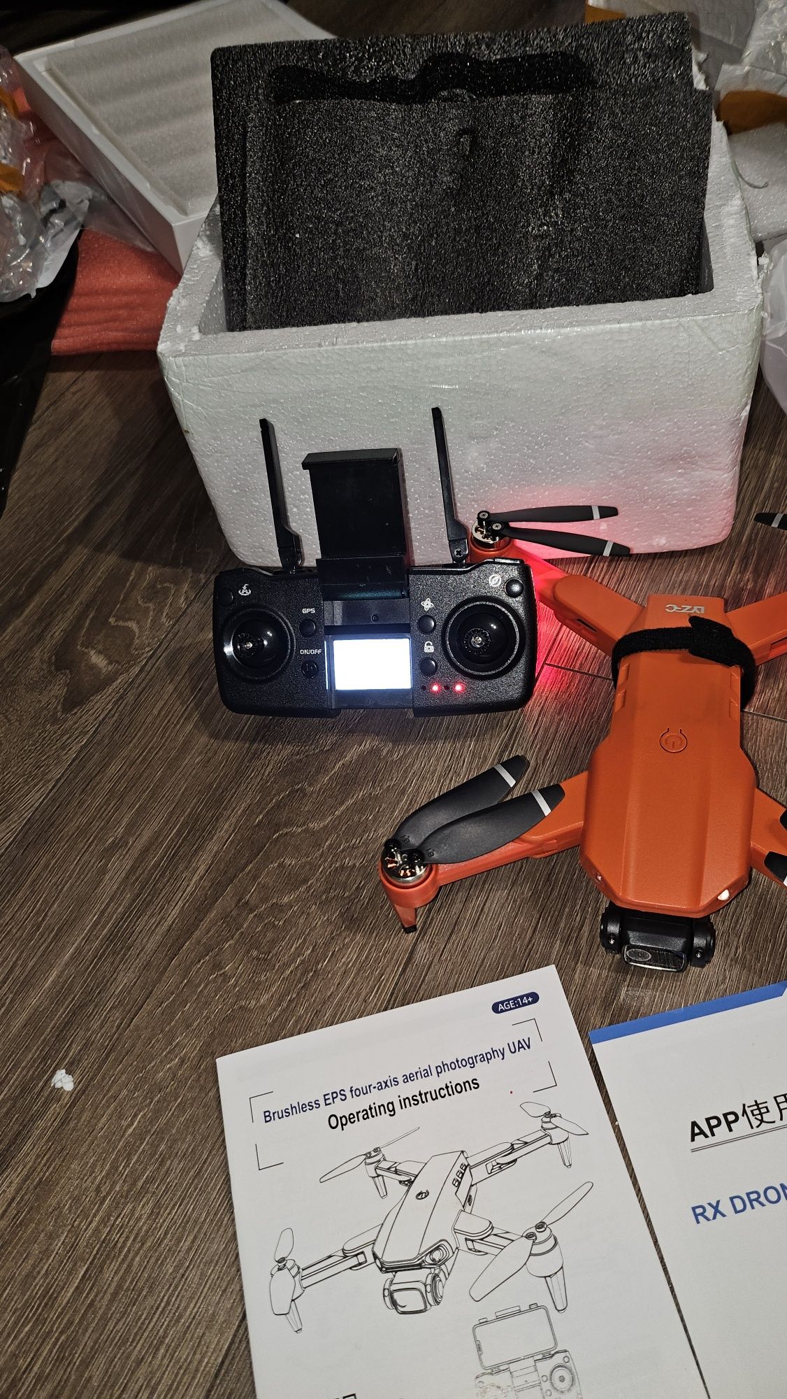 Дрон LYZRC  L900 Pro в коробці!
Professional 5G GPS HD Подвійна камера