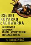 Usługi koparko-ładowarką