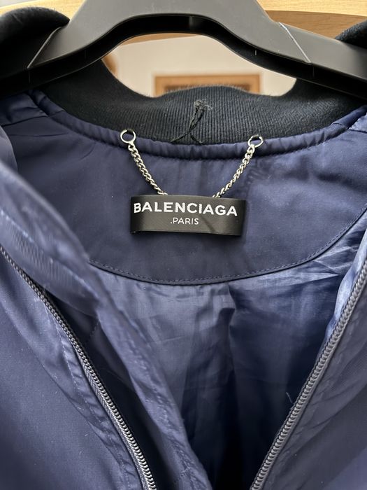 Бомбер Balenciaga (оригинал). Оверсайз на M (50)