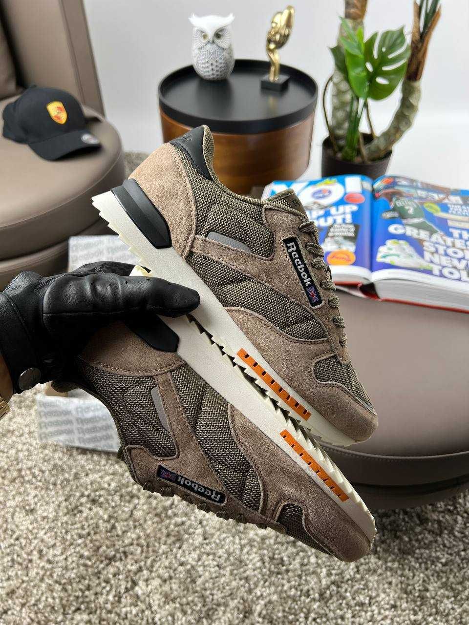 Чоловічі кросівки рібок Reebok Classic New Sand White [41-46]