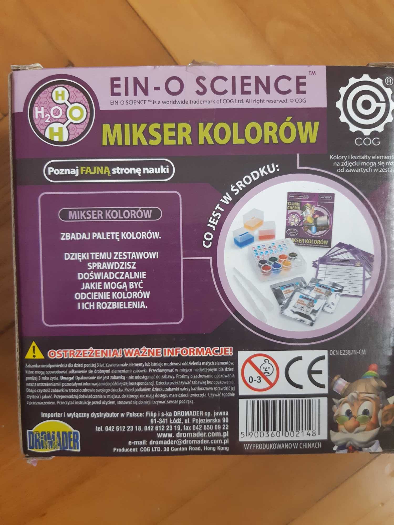 Tajniki Chemii Mikser Kolorów zabawka edukacyjna