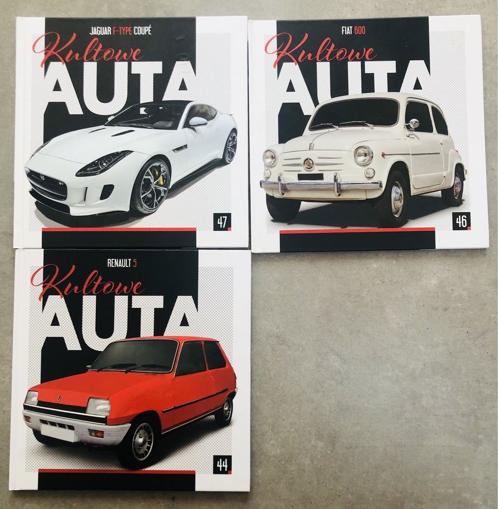 Kultowe Auta Fiat 600 Renault 5 Jaguar F Type Coupe