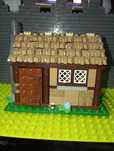 Zestaw MOC Średniowieczny dom 234pcs DIY klocki jak LEGO Castle Knight