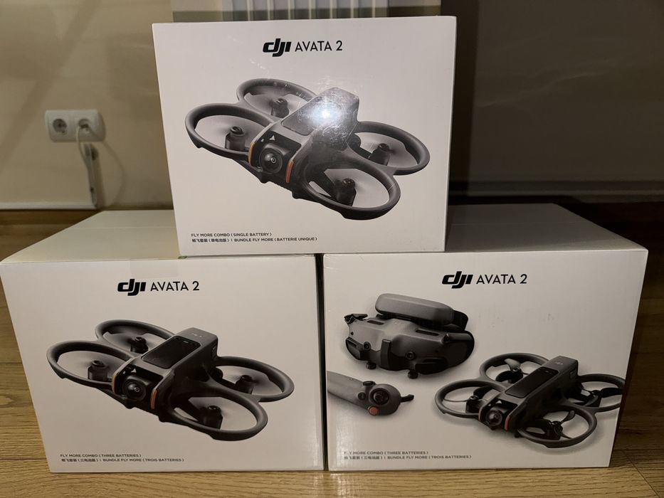 Дрон Dji avata 2 fly more combo with 3 batarei