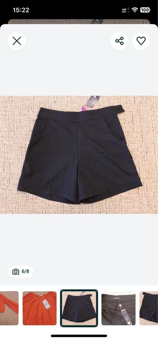 Стильні атласні шорти жіночі