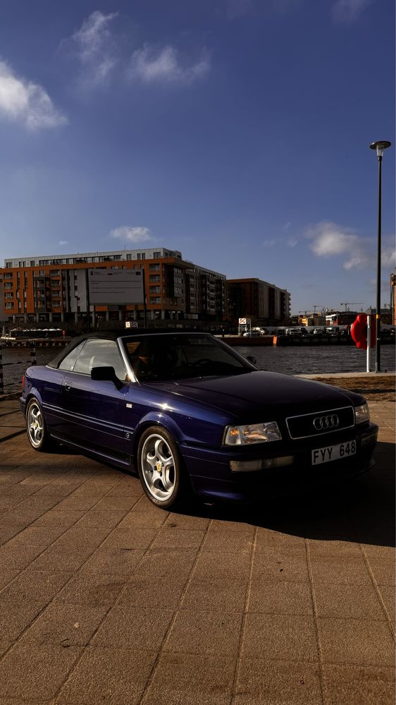 Audi 80 cabrio 2.8 v6 Szwecja manual Nardi Torino