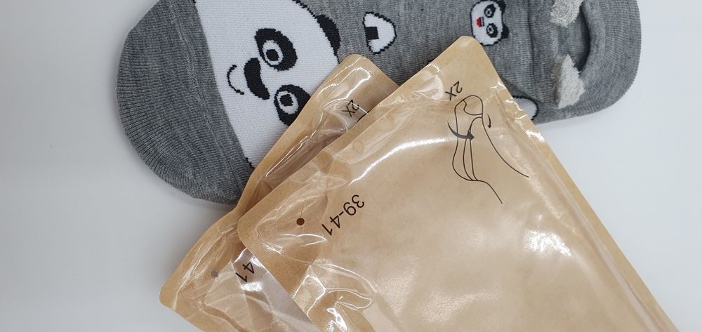 Skarpetki 39-41 baletki balerinki stopki stópki zwierzaki bawełniane