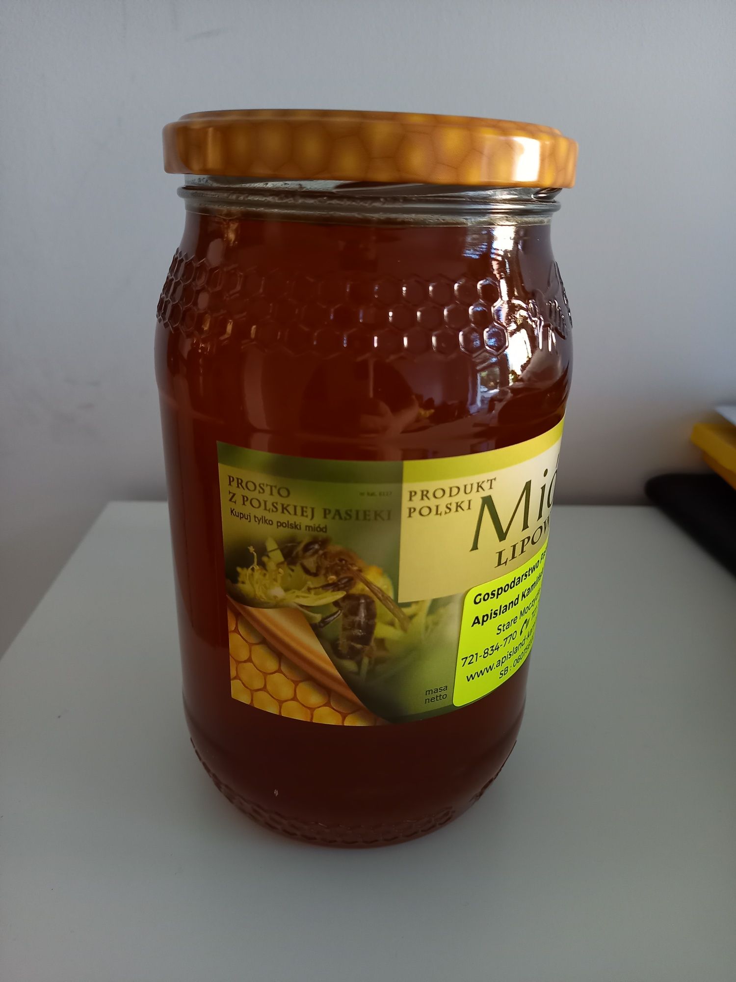Prawdziwy MIÓD PSZCZELI Lipowy wyślemy olx