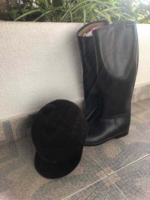Botas Equitação Aigle + Toque