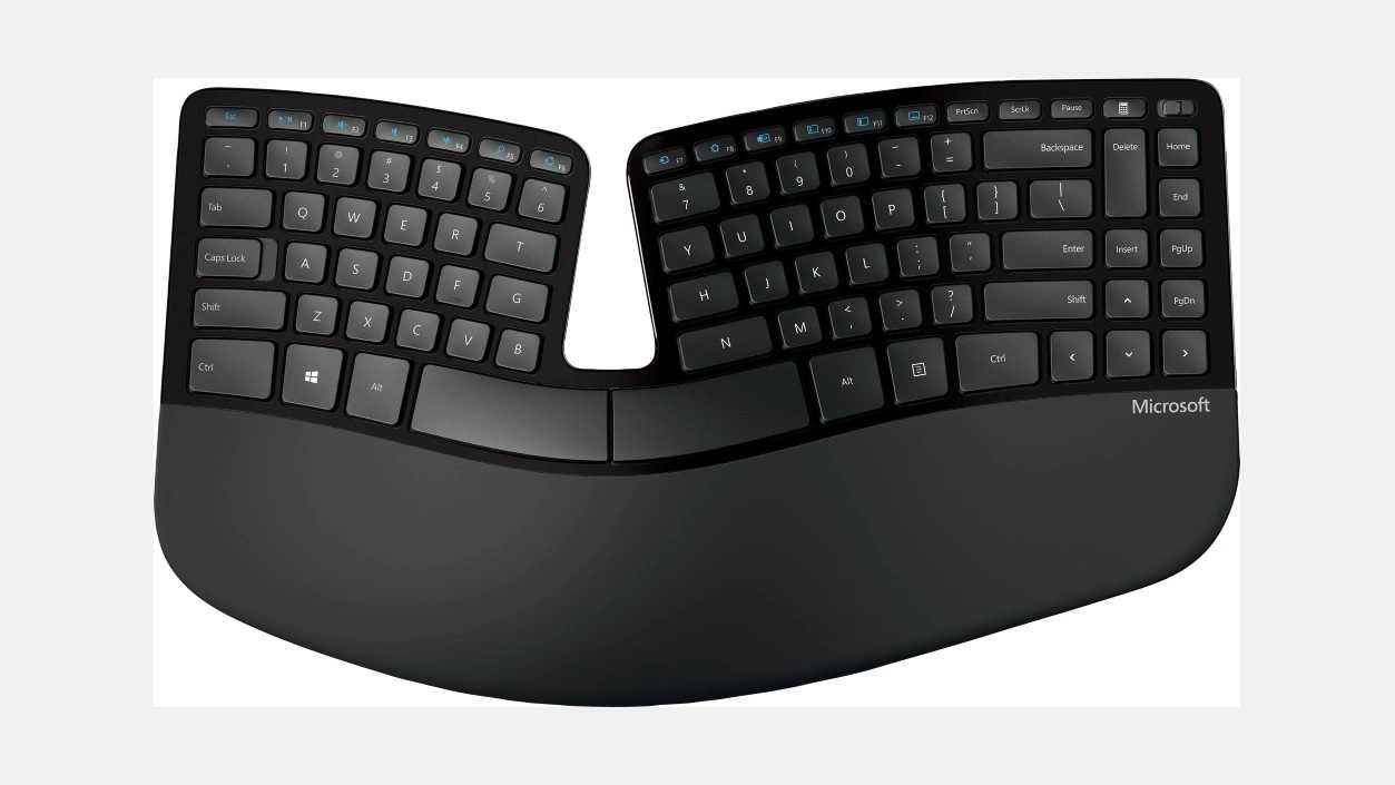 Teclado ergonómico Microsoft