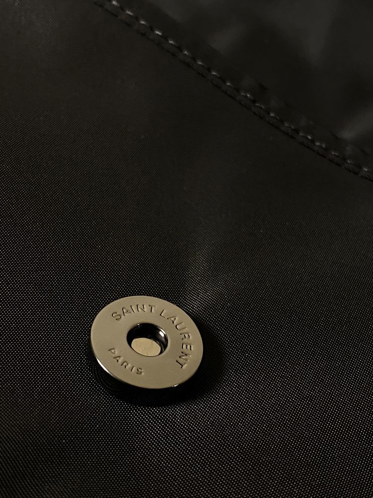 SAINT LAURENT IN Econyl Messenger Niki Balck