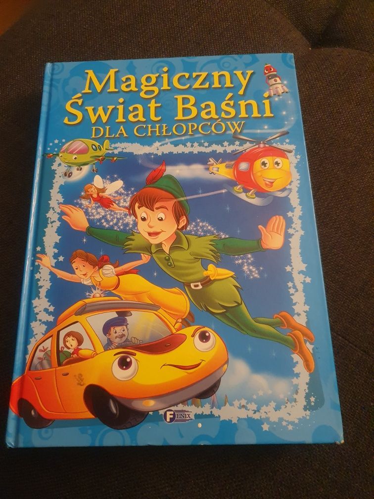 Książka magiczny świat baśni dla chłopców