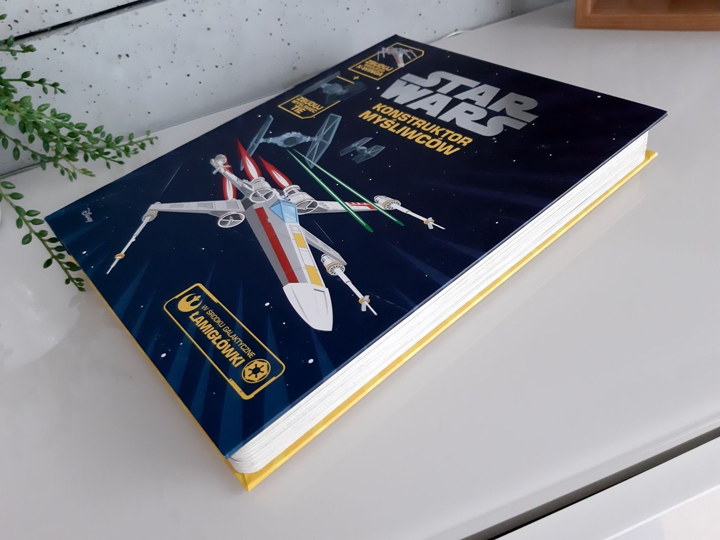 Star Wars Konstruktor myśliwców książka model do skladania
