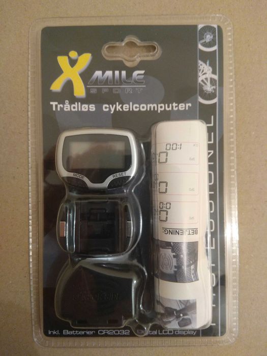 Вело компьютер беспроводной 8 функций X mile sport