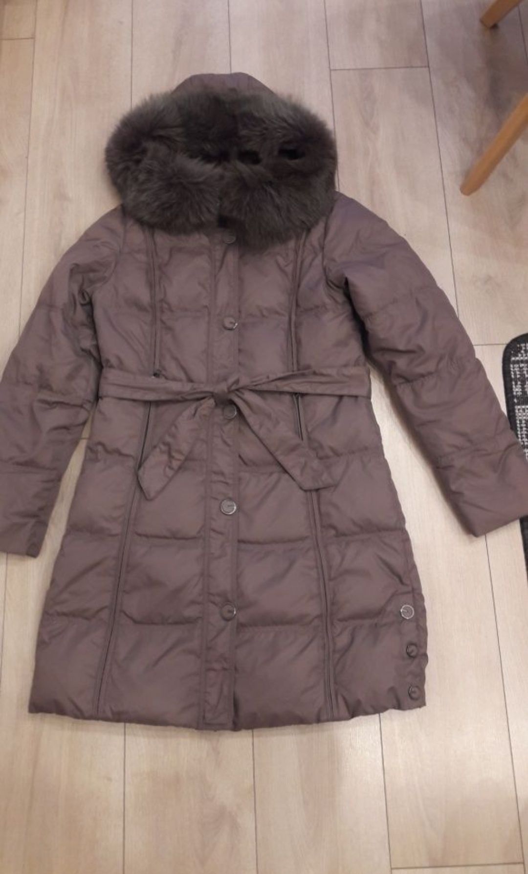 Пуховик,зимове пальто 48-50 розмір
