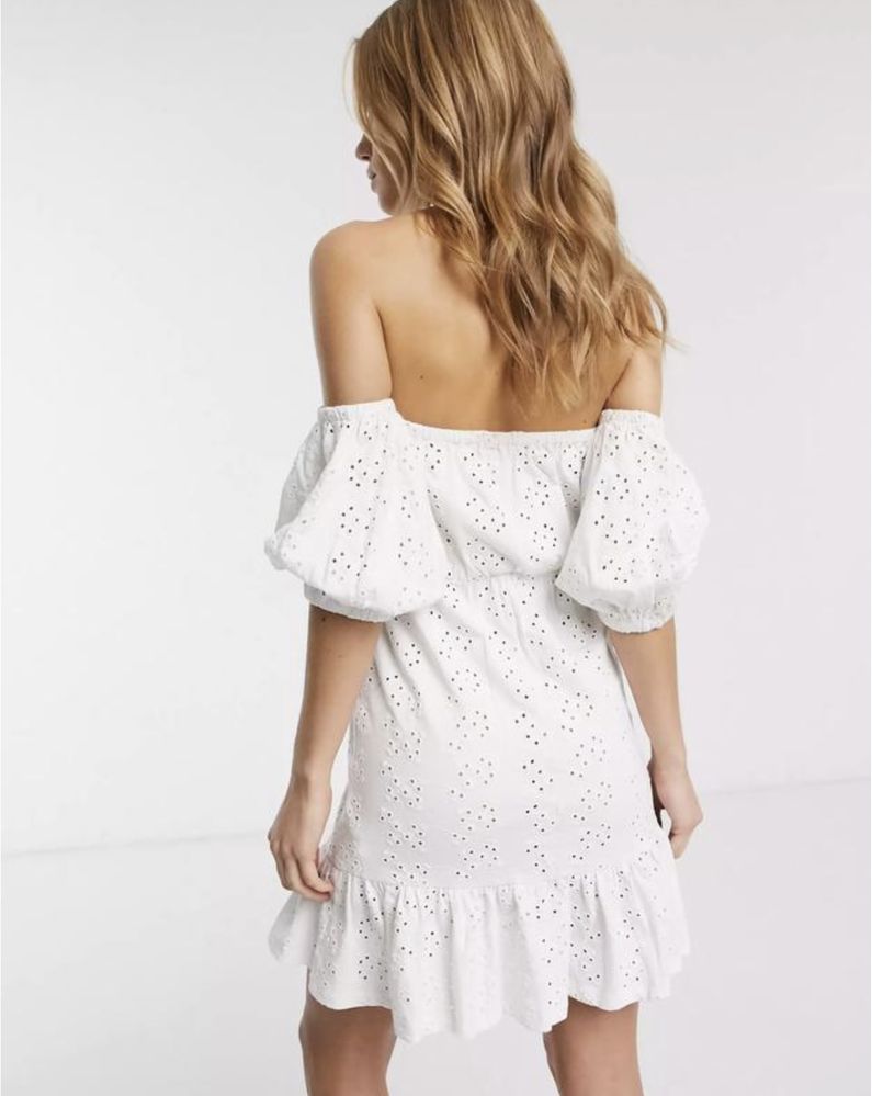 Білий сарафан сукня Asos xs