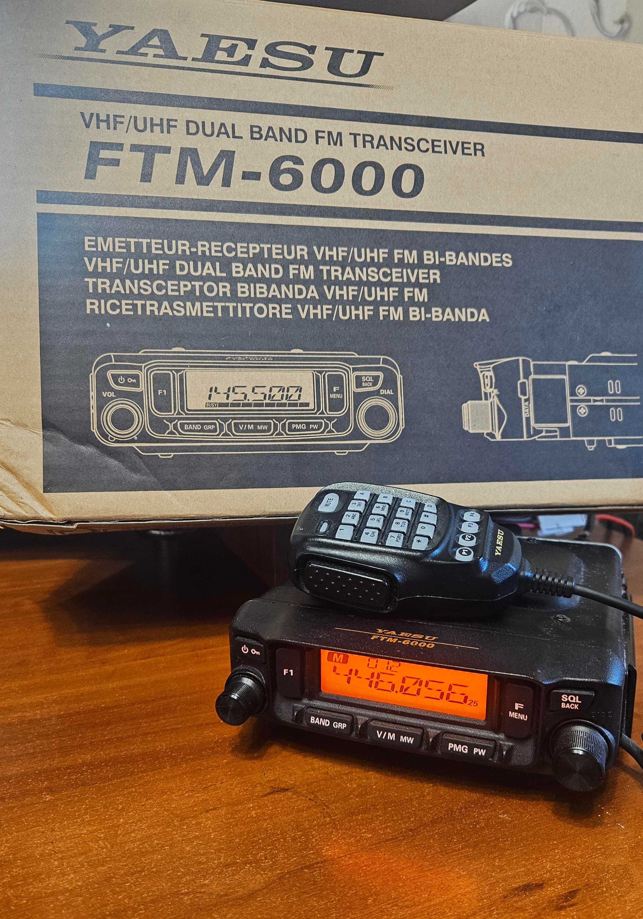 Продам трансивер радіостанцію Yaesu FTM-6000E