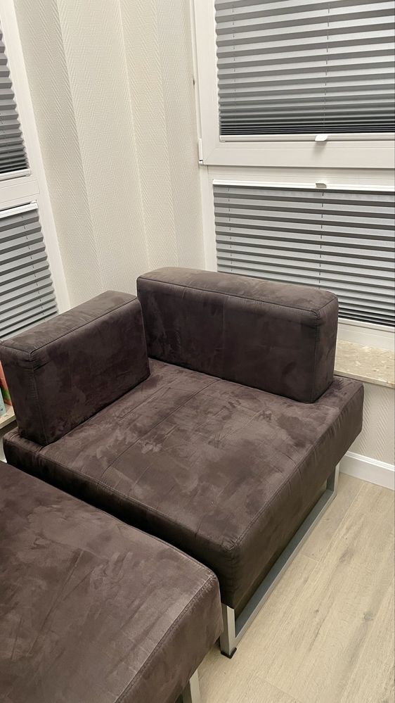 Zestaw kanapa/sofa i dwa fotele