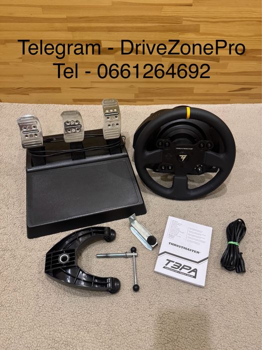 Хороший стан. Ігрове кермо Thrustmaster TX Leather Edition PC / XBOX