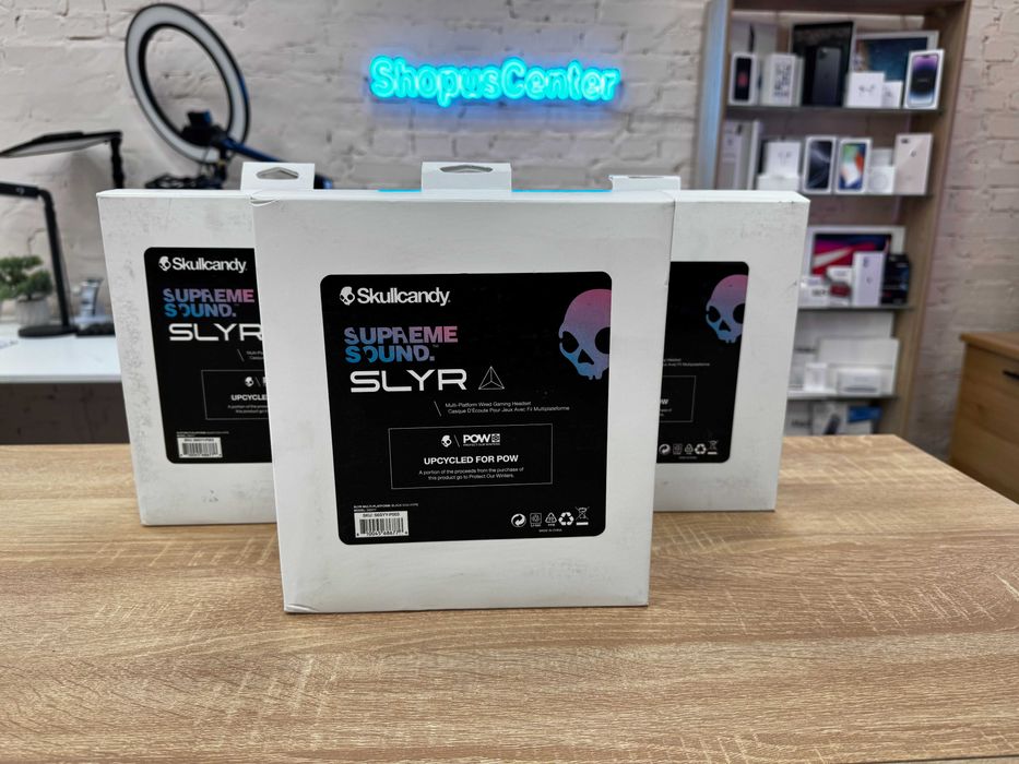 Навушники Skullcandy SLYR Pro Over-Ear Wired Gaming Headset Нові