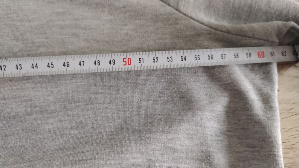 Szara bawełniana sukienka C&A xl duży rozmiar