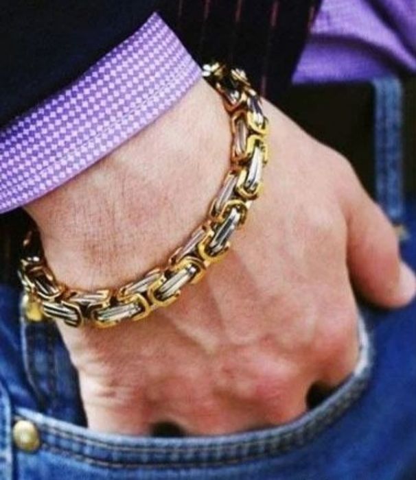 Браслет позолоченый на руку