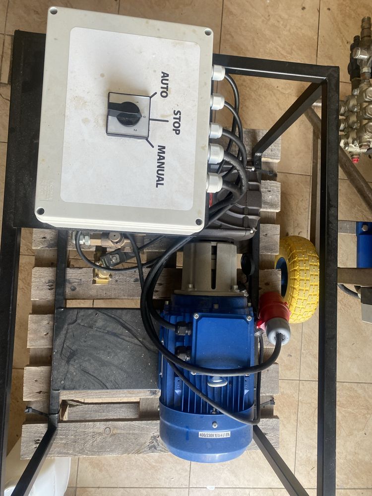 Nowa pompa do zraszania 21l/min,100 bar,3kW,interpump,włoska,kurnik