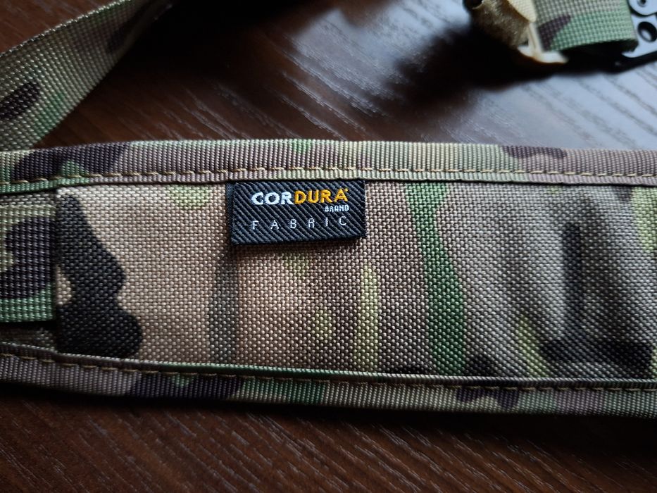 Pas nośny multicam 2/1 punktowy z regulacją Cordura