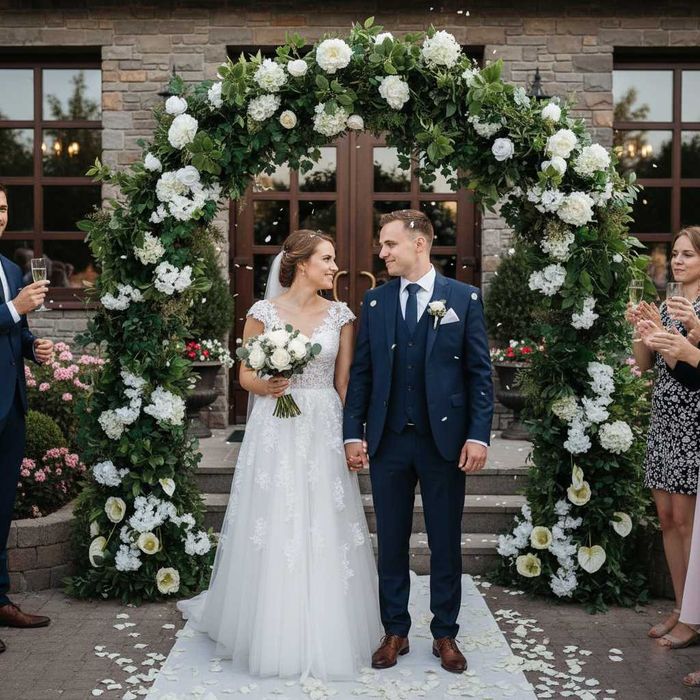 АКЦІЯ! Арка весільна декорована оренда