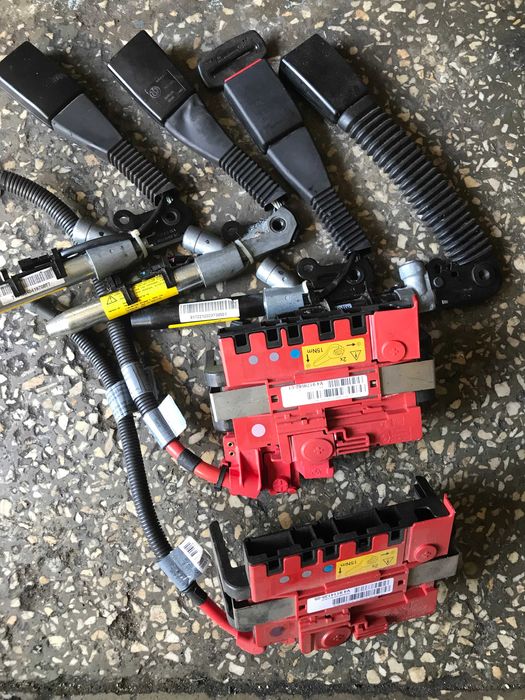 BMW X5 X6 E70 E71 X3 F25 Натяжитель ремня Пиропатрон Плюсовая клемма