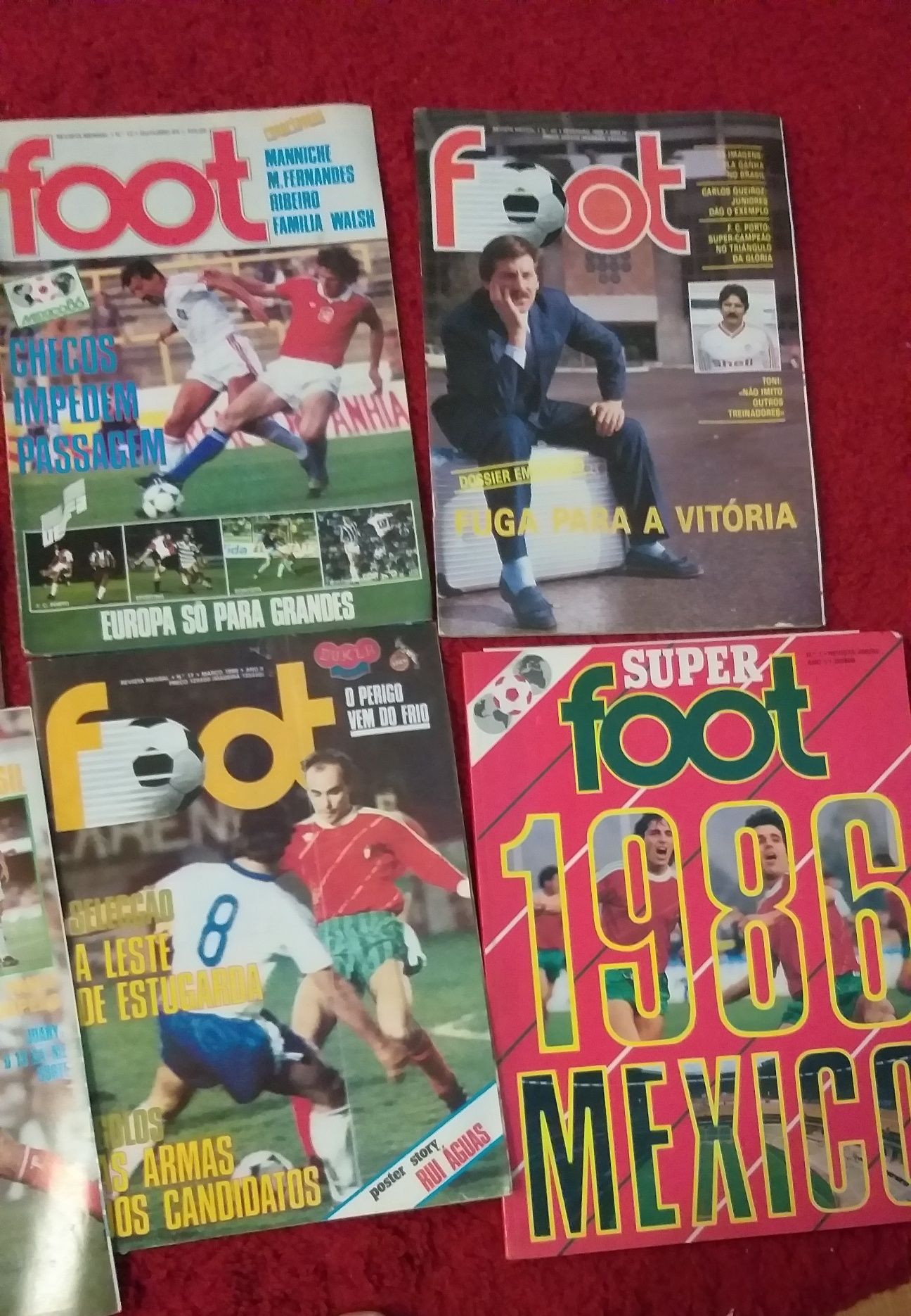 Revistas antigas Futebol - Foot