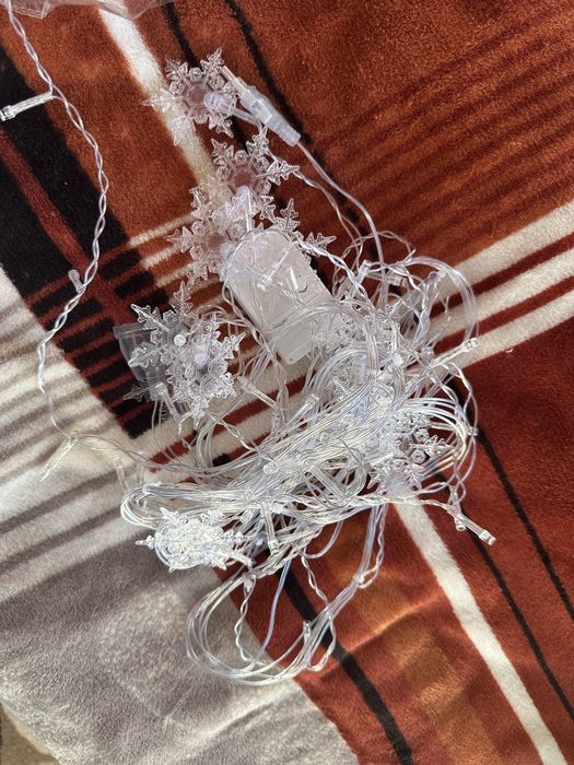 Гірлянда сніжинки