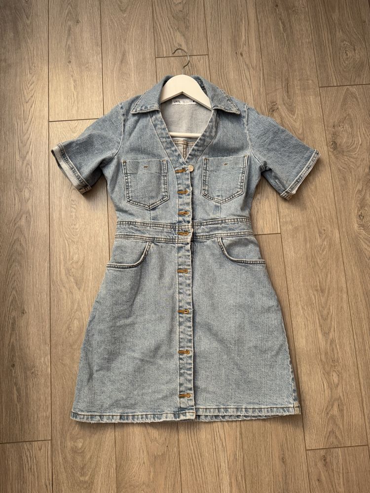 Джинсовий сарафан Zara s