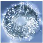 Lampki świąteczna 100m 500 LED, zimna biel