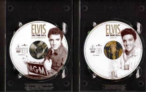 Elvis in the 50s Box 2DVDs Colecção